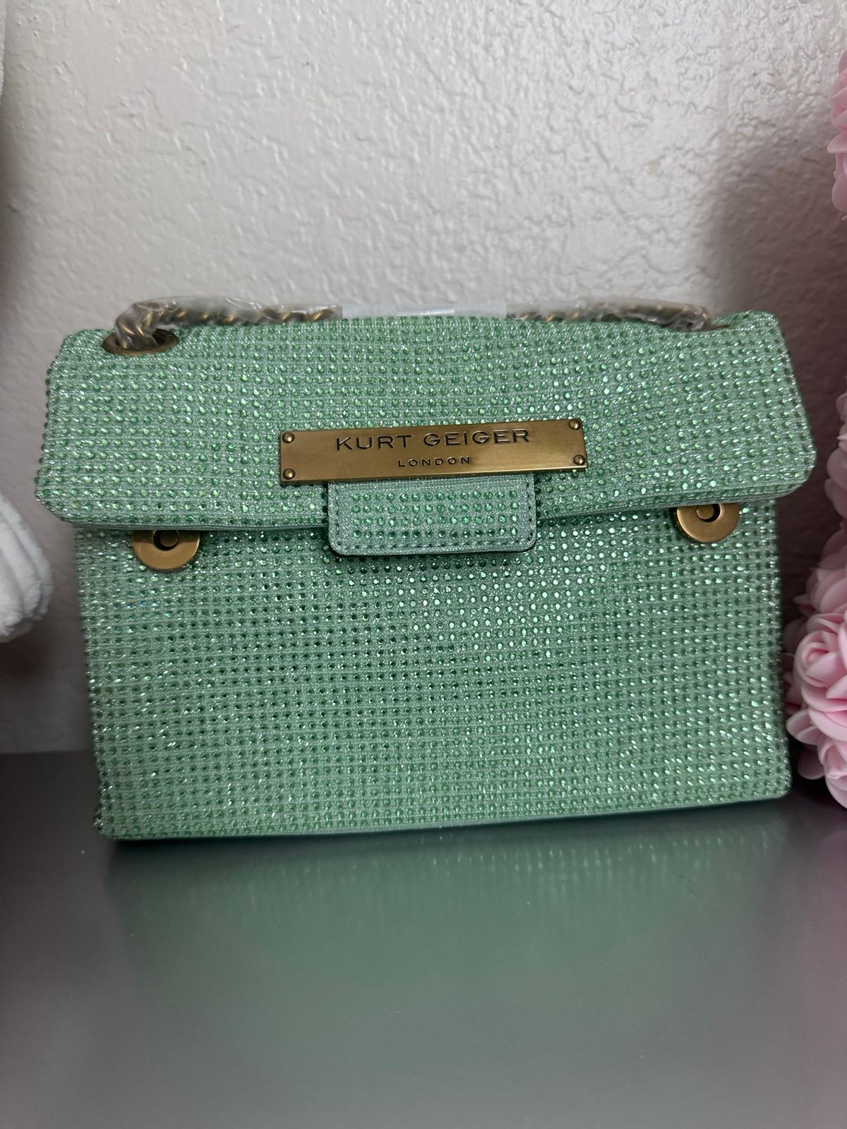 Kurt Geiger Mint green bag