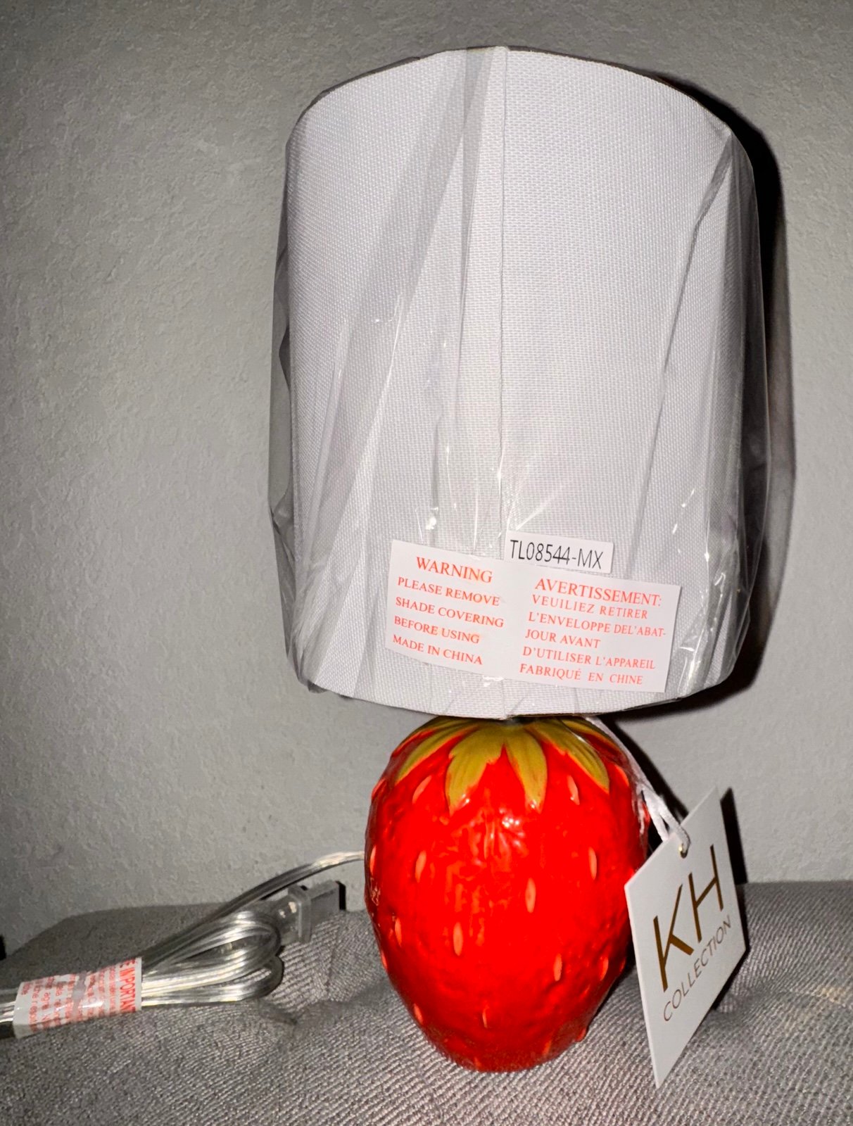 Strawberry lamp