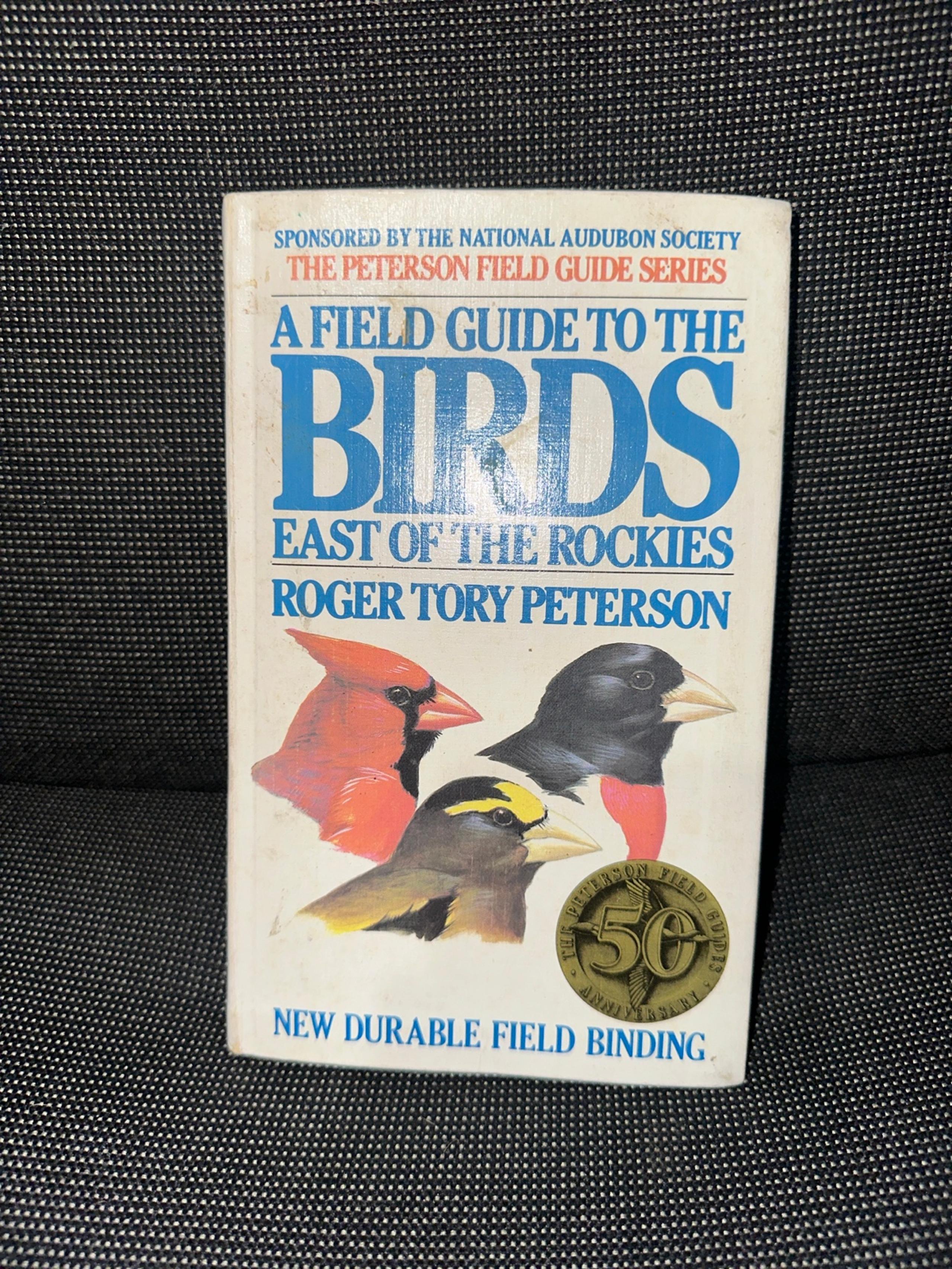Vintage Field Guide To The Birds East of  Rockies 50th Identifier Reference Book