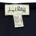 NEW Joseph Ribkoff Navy Blue Capri Career Pants Zip Front Jersey Fabric Sz 6 NWT