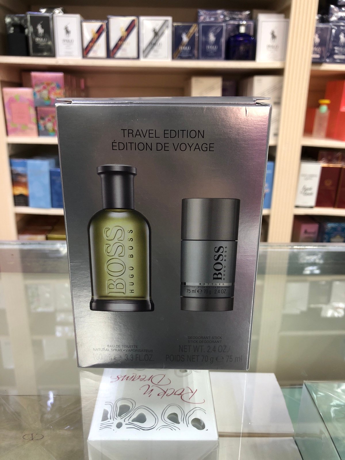 Hugo Boss Bottled Travel Edition Edition de Voyage 2pcs Giftset for Men