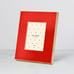 Kate Spade Make It Pop Red Yellow Sky Blue 5x7 Picture Frame Set Of 3 Gold NEW