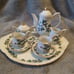 Rare Vintage Holly Berries 8-piece Miniature Tea Set.