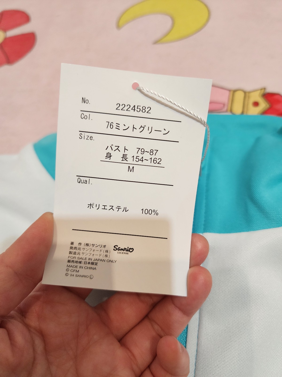 Sanrio Hatsune Miku x Cinnamoroll Blouson Jacket Character