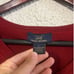 Men’s Brooks Brothers Red Merino Wool Blend V Neck Pullover Sweater Size Large