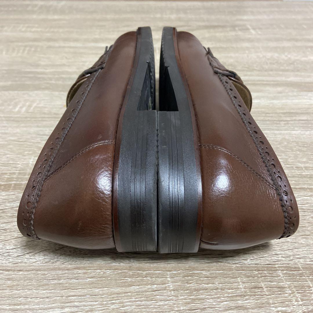 定番の中古商品 Loafers Tassel Laurent Saint YSL Brown 26 & 25 Size 靴