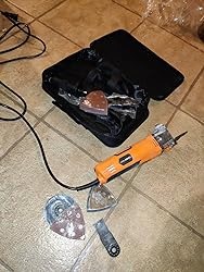 Oscillating Tool, 4.2 Amp Oscillating Multitool Kit with 5° Oscillation Angle,