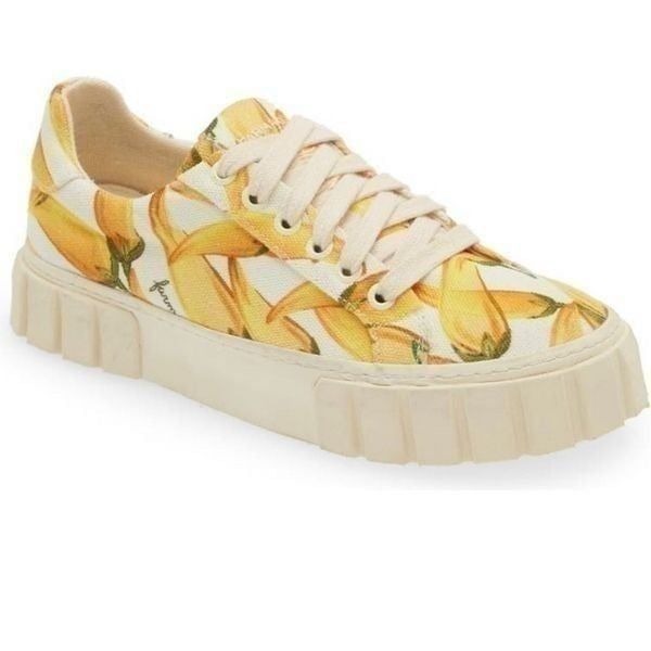 Farm Rio pepper print platform sneakers size 8 NWB