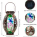 Dragonfly Solar Lanterns Outdoor Waterproof Hanging Solar Lantern