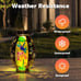Dragonfly Solar Lanterns Outdoor Waterproof Hanging Solar Lantern