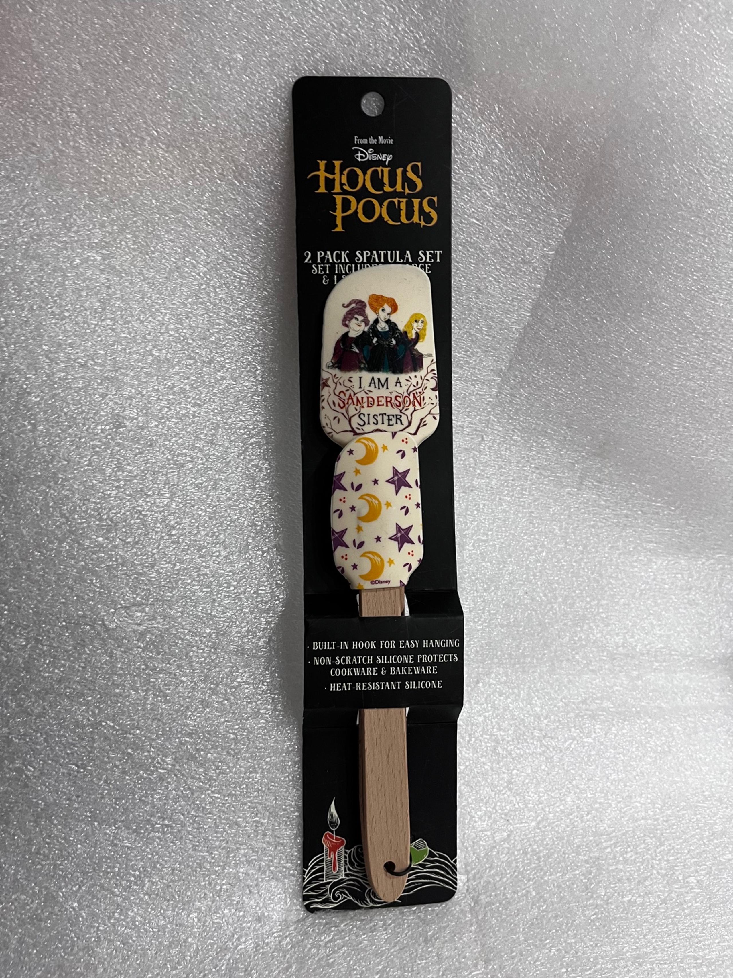 Disney’s HOCUS POCUS Sanderson Sisters 2 Pack Spatula Set 1 Large 1 Small