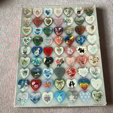 Rare Vintage Springbok Jigsaw Puzzle I Love Hearts 500+ Pieces