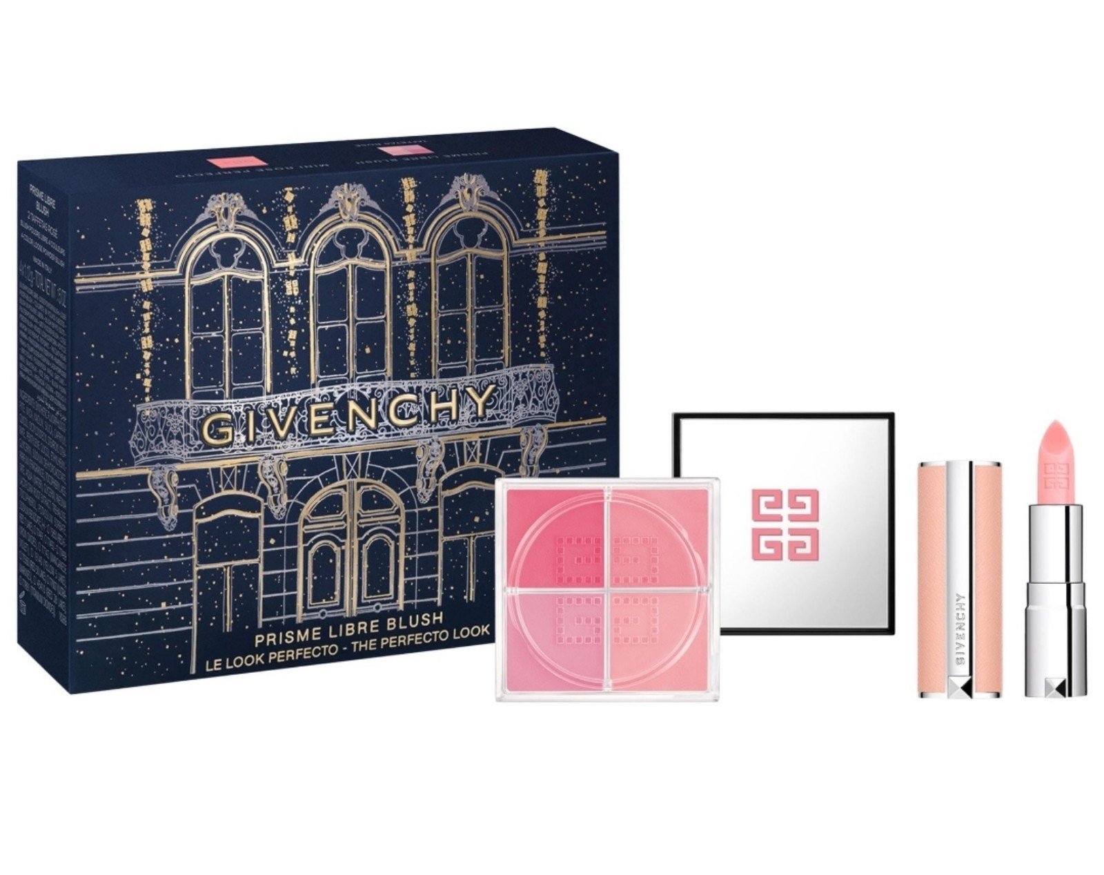 Givenchy The Prisme Libre Blush & Perfecto Mini Balm Set. BNIB (65 value)