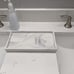 Ceramic Perfume Organizer and Jewelry Dish White