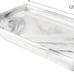 Ceramic Perfume Organizer and Jewelry Dish White