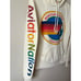 AVIATOR NATION Classic Graphic Pullover Hoodie Sweatshirt Cream XS