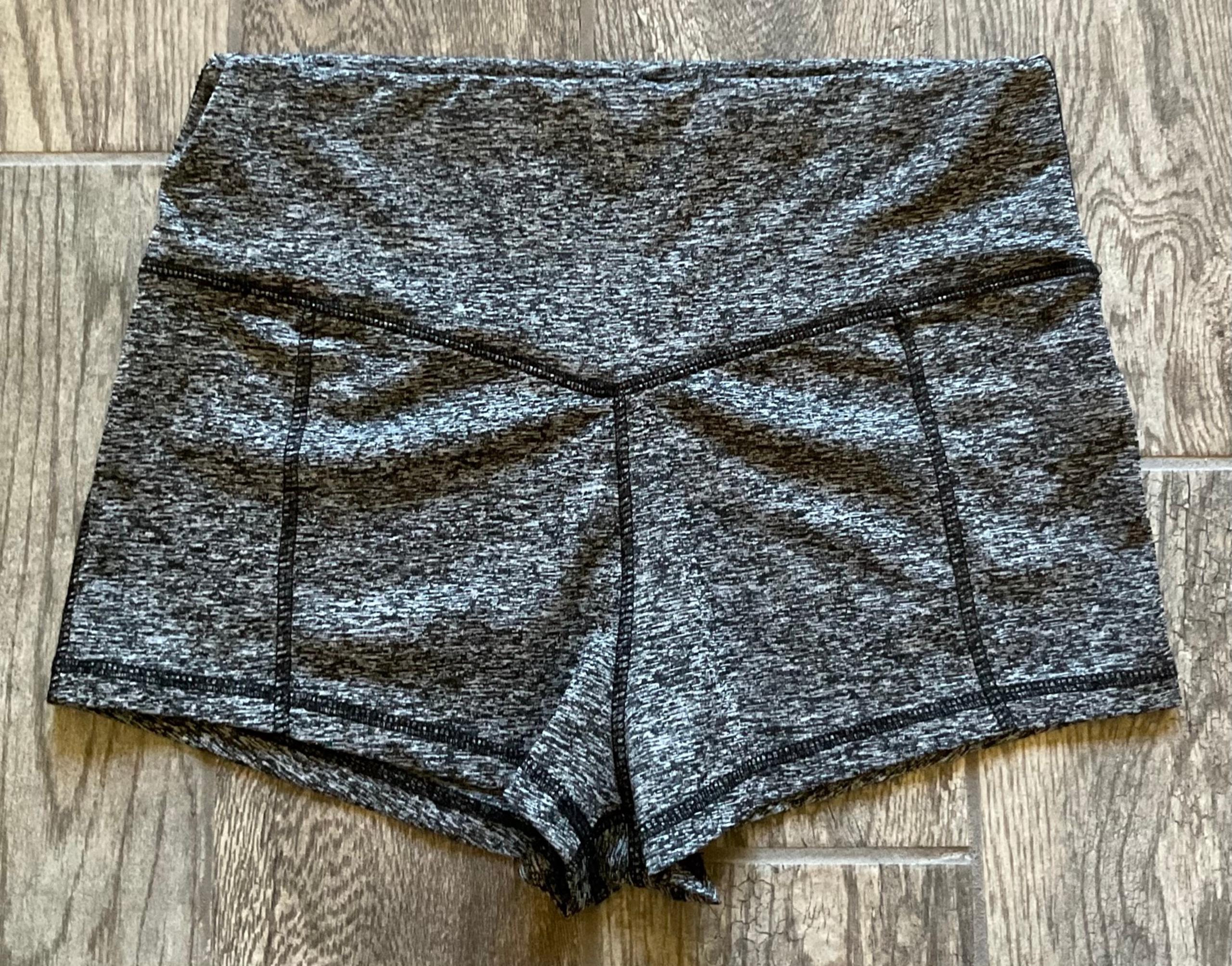 New Shein High Waist Shorts Size L Grey