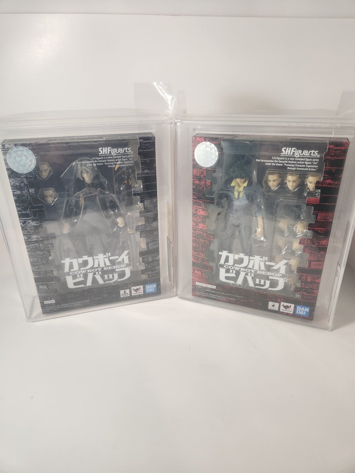 Spike and vicious S.H Figuarts figure AFA graded 85/90