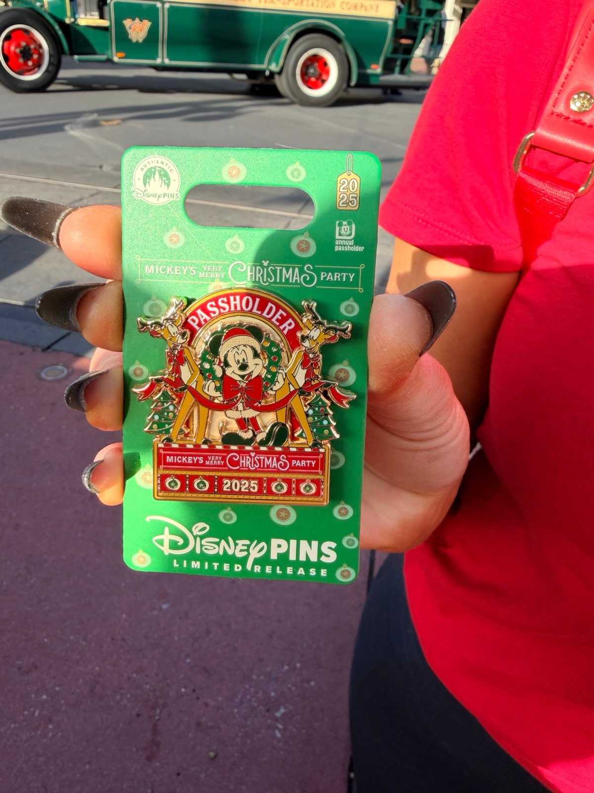Disney Mickey's Very Merry Christmas Party Pin 2025 new release Mickey Minnie