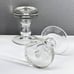 Modern Blown Glass Candleholders