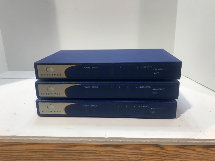 3x NetScreen 5GT Security Appliances