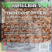 Minecraft Good vs. Evil Reversible Kids' Twin Comforter Gray 64 in X 86 in