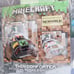 Minecraft Good vs. Evil Reversible Kids' Twin Comforter Gray 64 in X 86 in