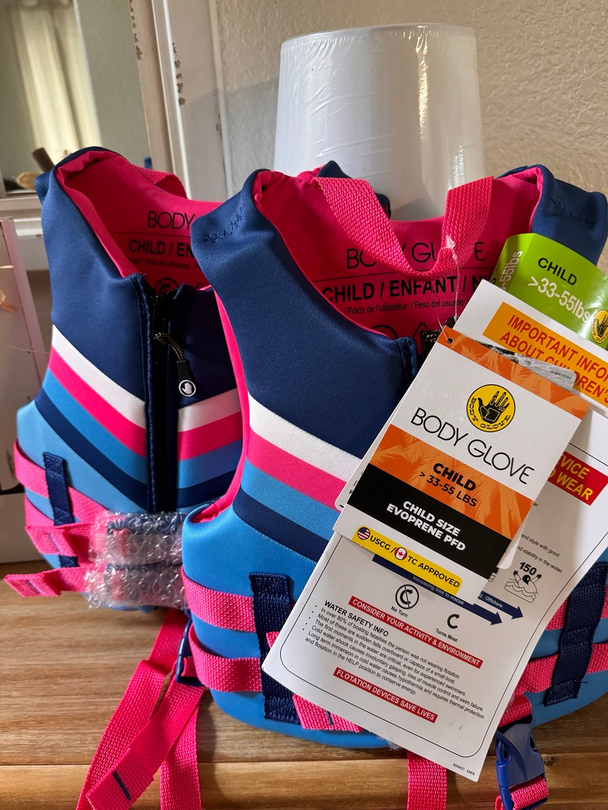 2 Child Life Vests (Life Jackets)
