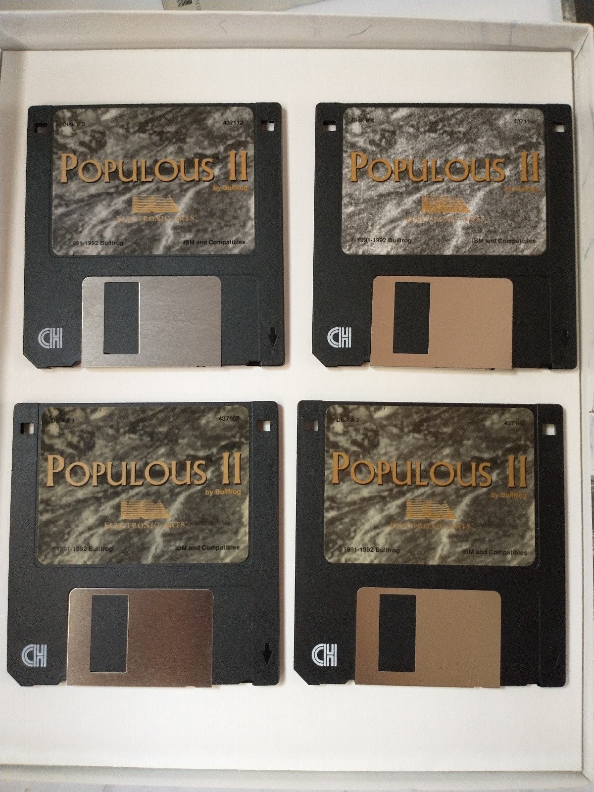 Populous 2: Trials Of The Olympian Gods PC Game (Floppy Disks)