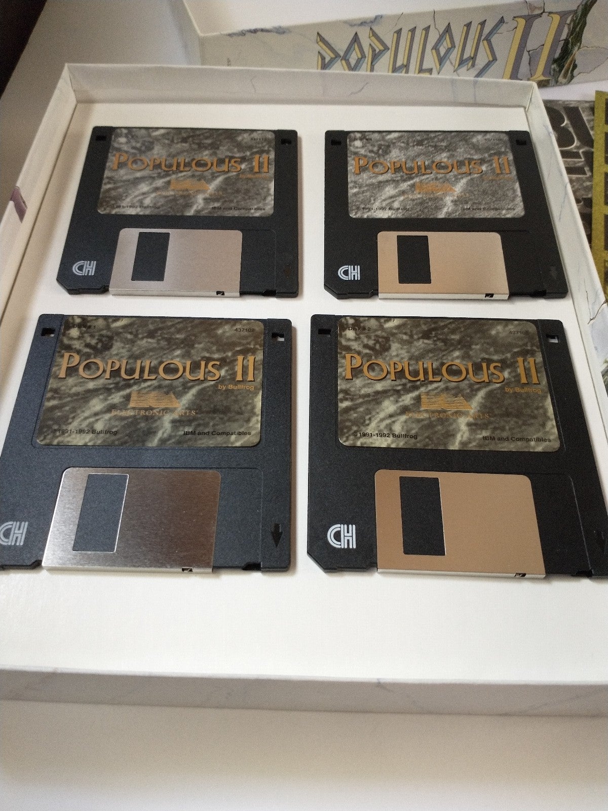 Populous 2: Trials Of The Olympian Gods PC Game (Floppy Disks)