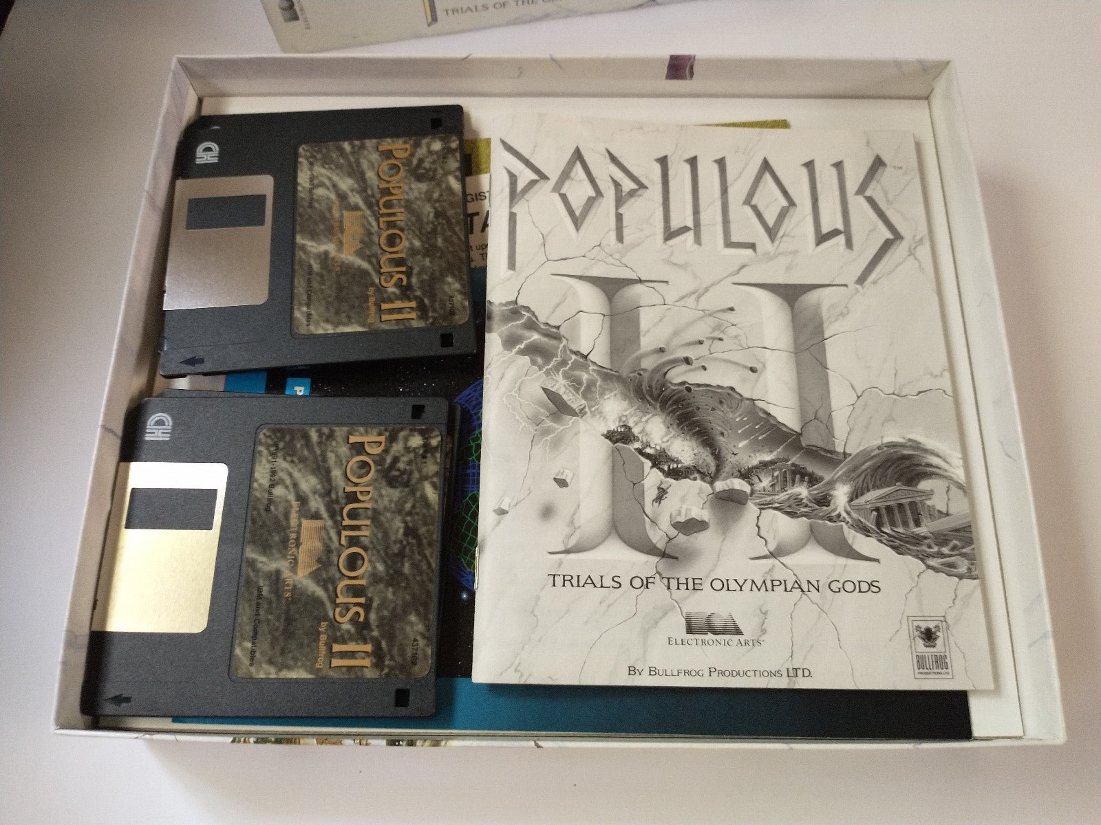 Populous 2: Trials Of The Olympian Gods PC Game (Floppy Disks)