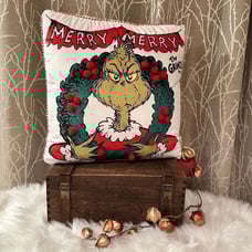 DR SEUSS GRINCH XMAS CHRISTMAS HOLIDAY HOME DECOR LIVING BED NEW HTF PILLOW