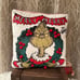 DR SEUSS GRINCH XMAS CHRISTMAS HOLIDAY HOME DECOR LIVING BED NEW HTF PILLOW