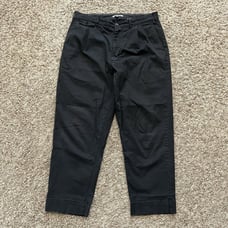 Alex Mill Army Military Double Pleat Cargo Officer Chino Pants 32x26