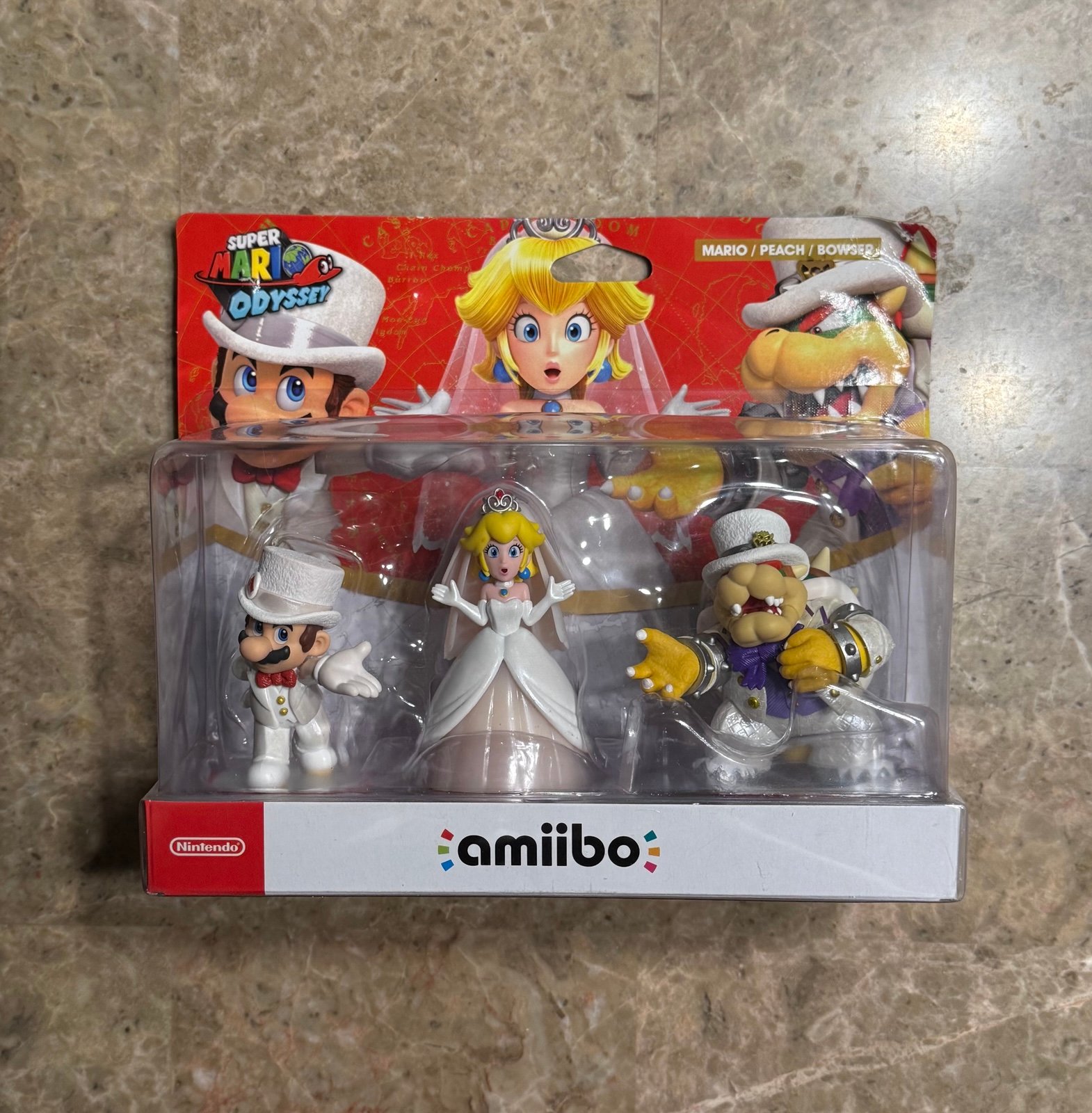 Super Mario Odyssey Amiibo 3 Pack