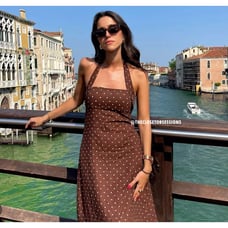 ZARA BLOGGER FAVE!!! Halter Neck Midi Dress LAST ONE!!!