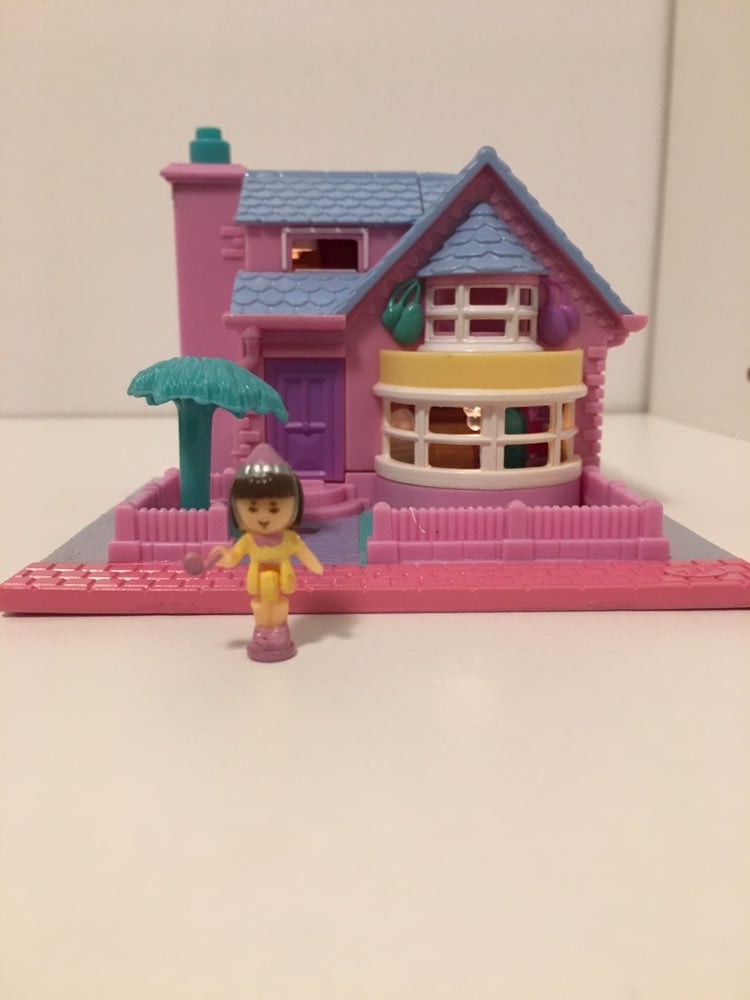 Vintage Polly Pocket 1993 Bay Window House