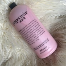 Limited edition Philosophy peppermint stick body wash 64 oz BRAND NEW