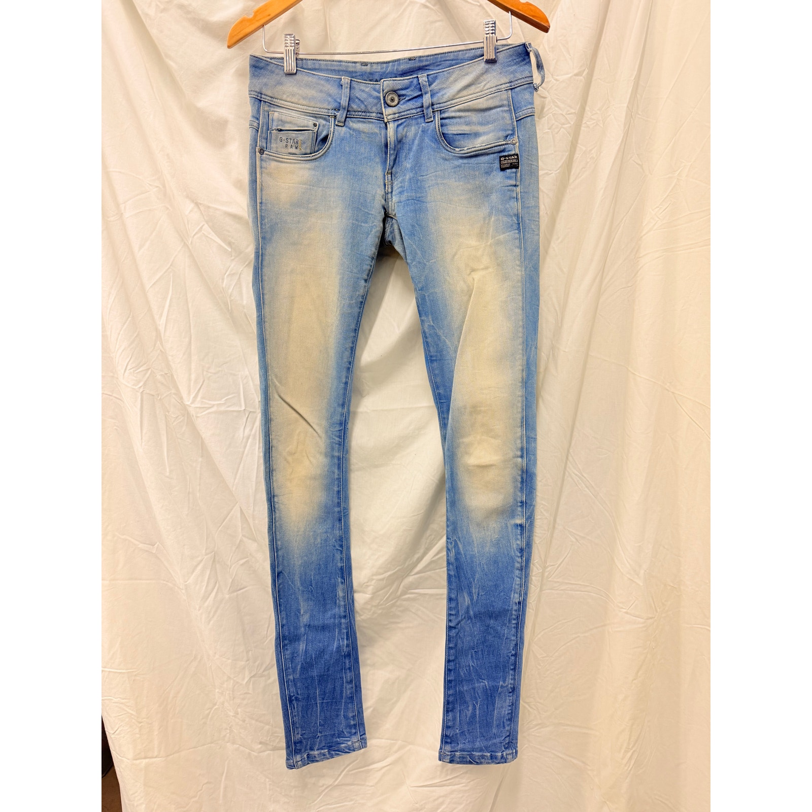 G Star Raw Midge Cody Mid Waist Skinny Jeans 26 Rare HTF 220 MSRP