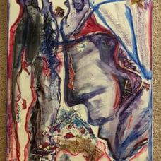 Original Art multimedia canvas
