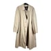 London Fog Towne Men’s Vintage Retro Classic Trench Coat Lined Tan Size 44R