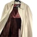 London Fog Towne Men’s Vintage Retro Classic Trench Coat Lined Tan Size 44R