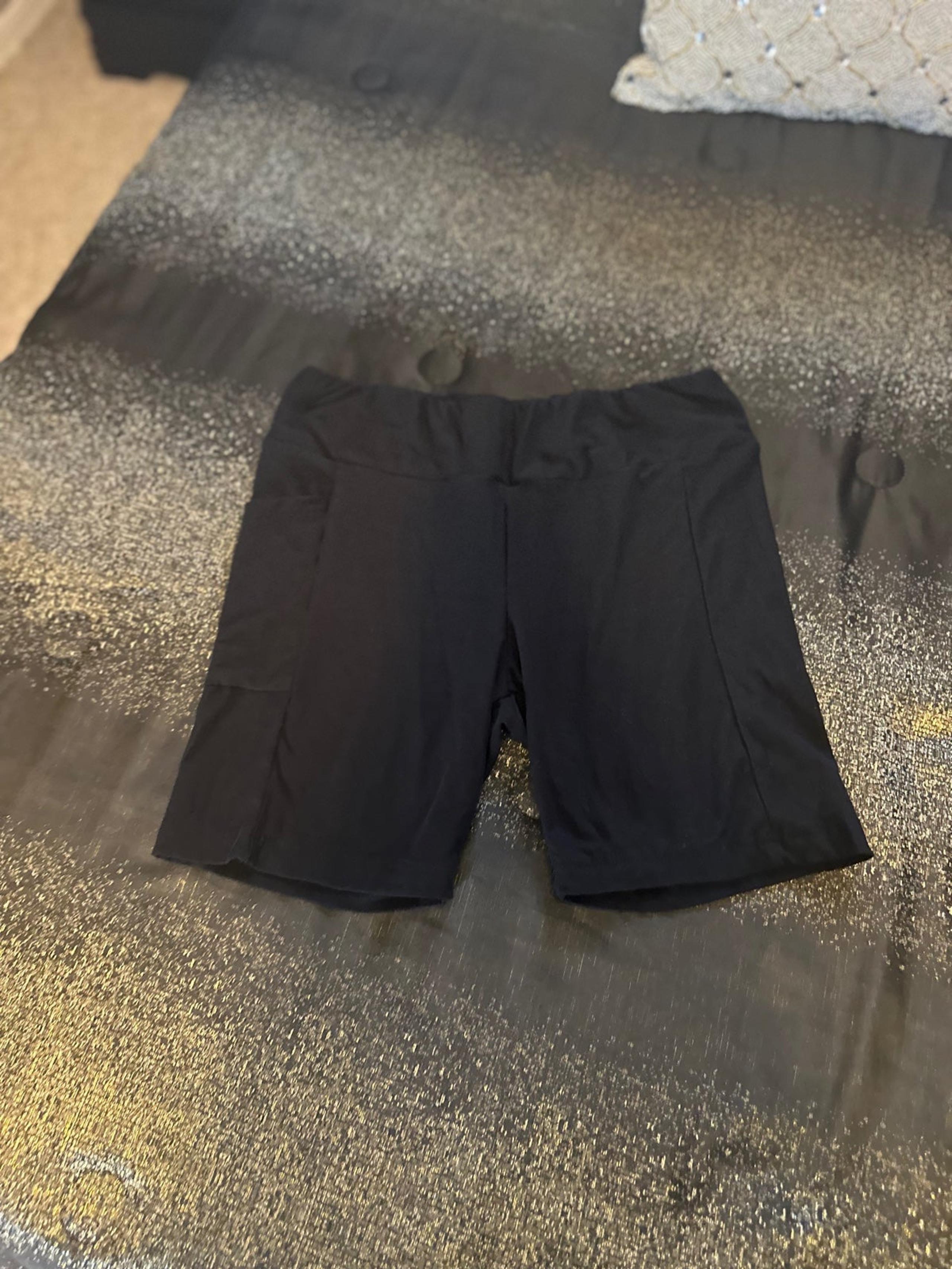 no boundaries black active shorts