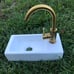 Modern Bar Sink Faucets, Brushed Gold Single