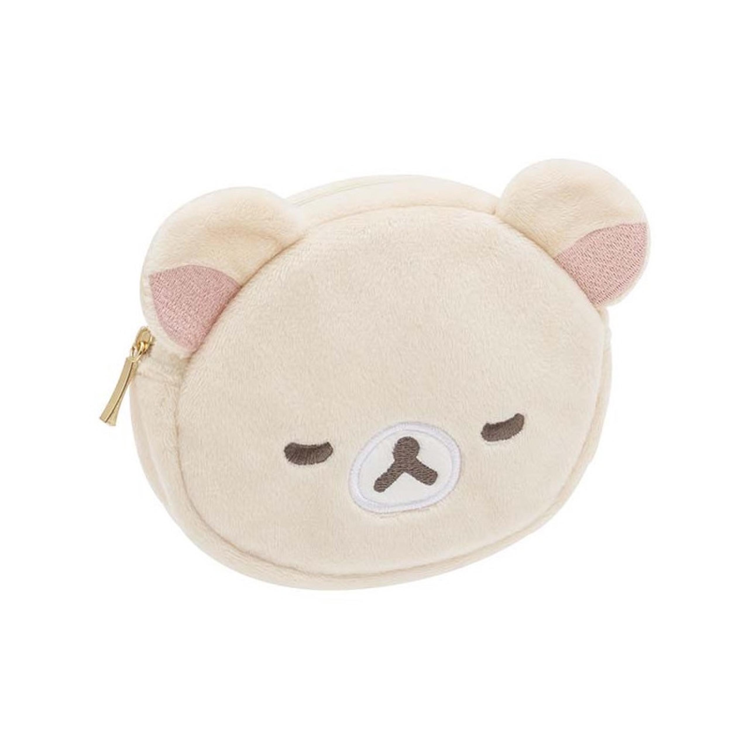 San-X Rilakkuma Basic Rilakkuma Plush Pouch (Korilakkuma)