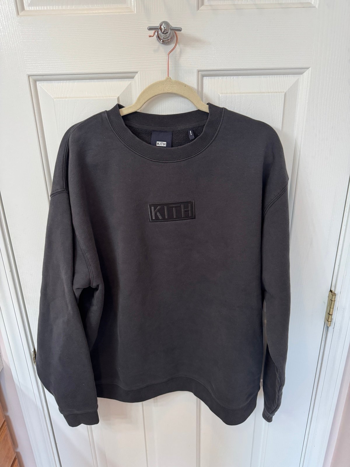 Kith Cyber Monday Crewneck FW22 Black | Brand New | X-Large
