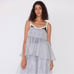 New SeaRoomlynn Fabric Gather Flare Camisole Silver