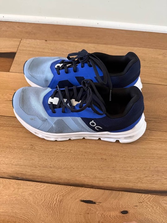 On Cloud Running Shoes Womens Cloud Runner Speed Blue 8.5