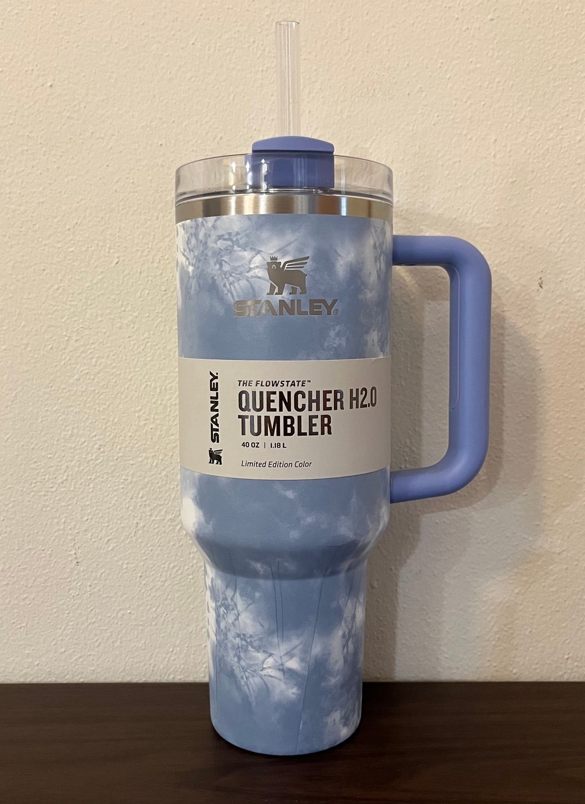 Stanley Tie-Dye Ocean H2.0 Flowstate Quencher Tumbler 40 Oz Target Exclusive NEW