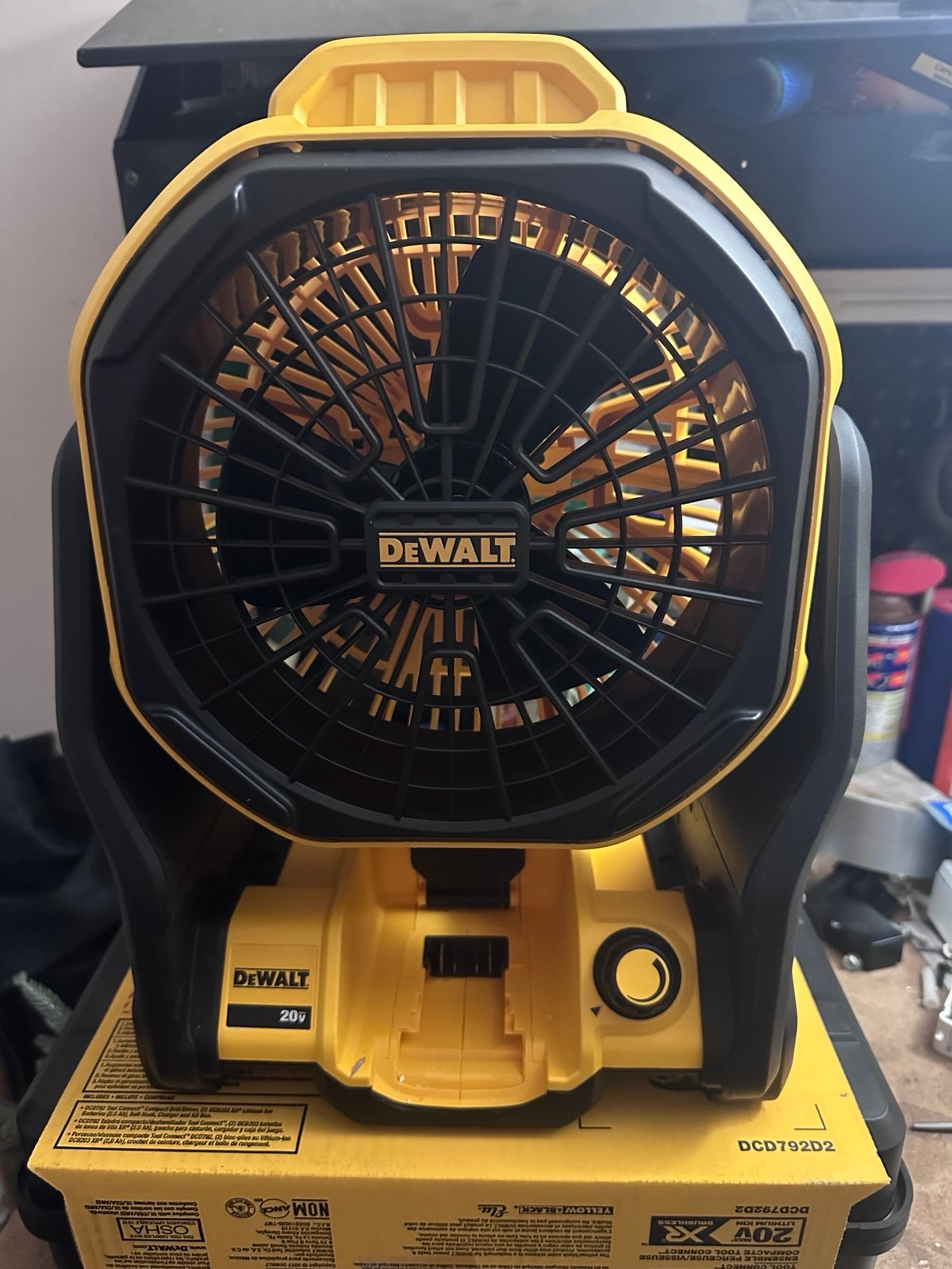 Dewalt 20v fan